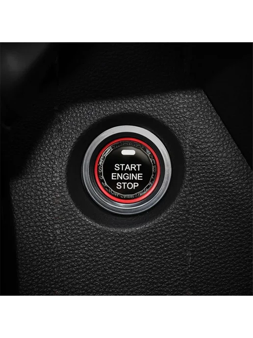 SRXTZM Кнопка Start Stop Red A, серебристый, фото 4