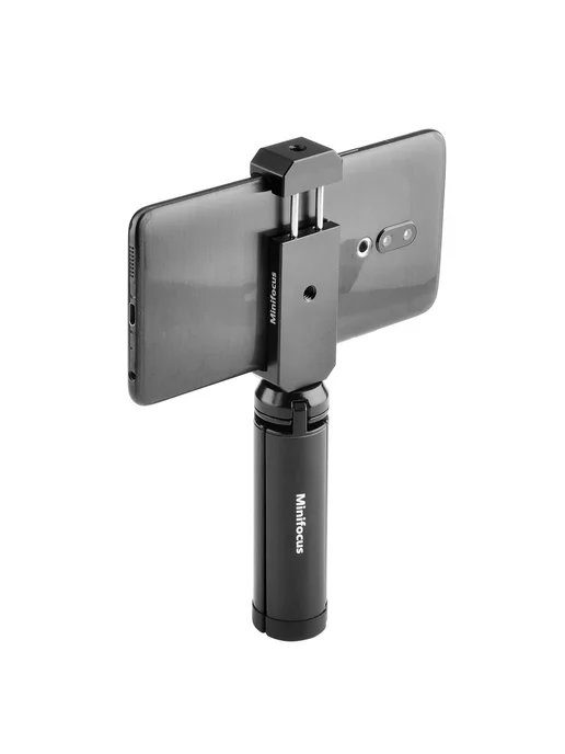 mini focus Кронштейн для смартфона алюминиевый, черный, черный, фото 4