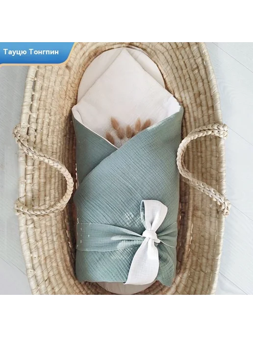 Пелёнка Небесно-голубой 85cm, голубой, фото 2