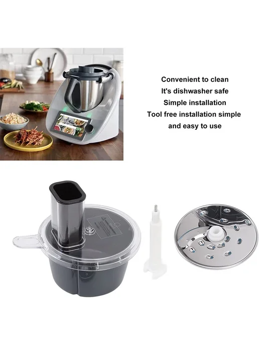 Аксессуар для нарезки для Thermomix TM5 TM6 из нерж. стали, вариант, фото 2