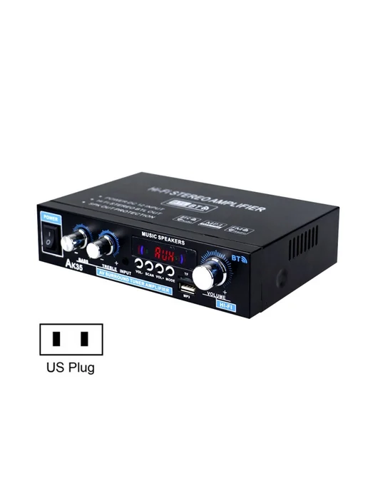 AK35 HiFi Bluetooth-аудио усилитель с USB TF (US), вариант, фото 2