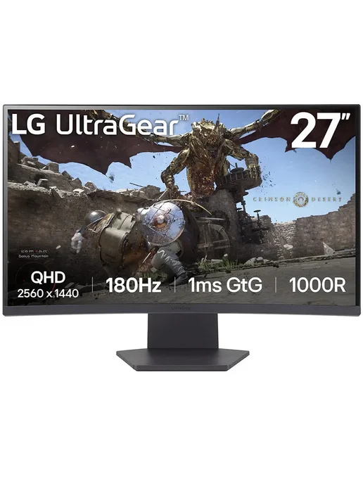 LG Монитор 27GS60QC-B.ARUQ, 27", VA, вариант