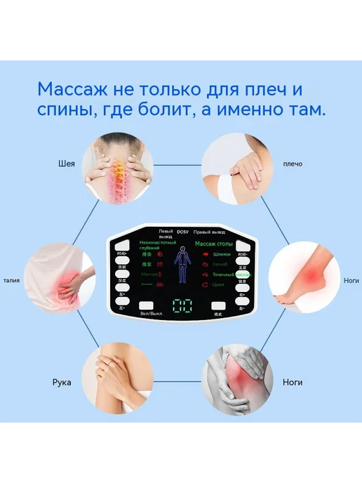 Массажер Оранжевый Английский, оранжевый, фото 4