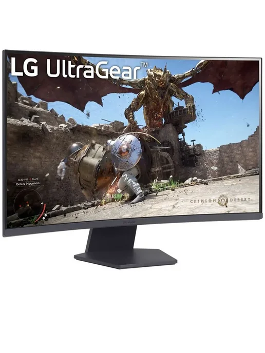 LG 31.5" Монитор 32GS60QC-B.ARUZ, VA, 2560x1440, 180Гц (32GS60Q, вариант, фото 2