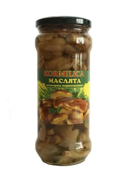 КОРМИЛИЦА Маслята маринованные 580 гр, 580 г, фото 2
