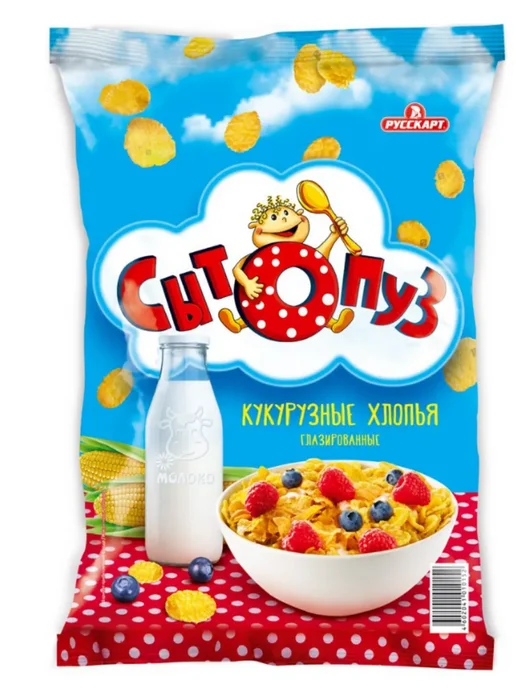 Сытопуз Хлопья кукурузные глазированные 300 г 2 уп, 300 г