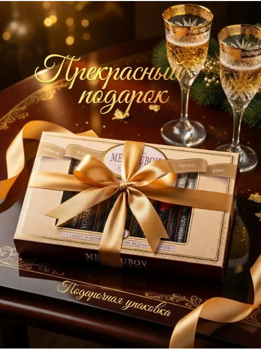 MEDOLUBOV Медовое суфле ассорти в стиках Медолюбов 20шт, 50 шт, фото 4