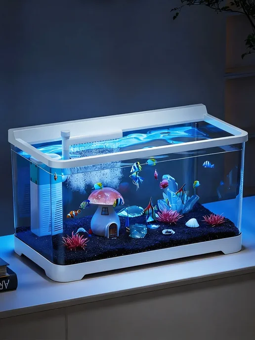 Аквариум для рыбок，белое，40cm, белый, фото 8