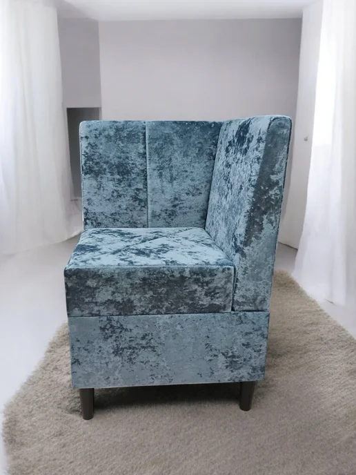 AlissAmebel Угловой модуль 50х50х80 см. мышино-серый, 50x50x80 см, фото 4