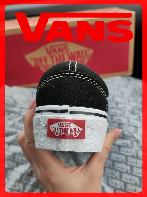 VANS / Кеды Кеды vans old school, черный, фото 3