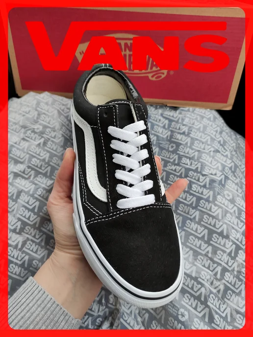 VANS / Кеды Кеды vans old school, черный, фото 4