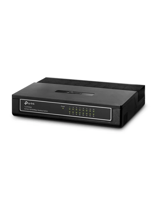 TP-link Коммутатор TL-SF1016D неуправляемый 16 портов 10 100Мбит с, вариант, фото 2
