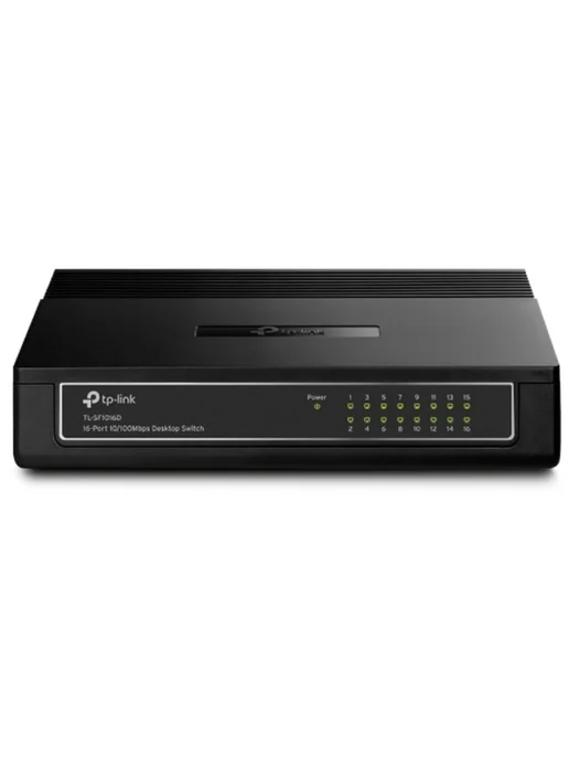 TP-link Коммутатор TL-SF1016D неуправляемый 16 портов 10 100Мбит с, вариант, фото 7