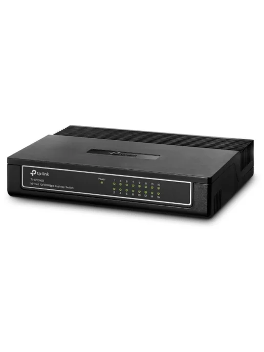 TP-link Коммутатор TL-SF1016D неуправляемый 16 портов 10 100Мбит с, вариант, фото 8