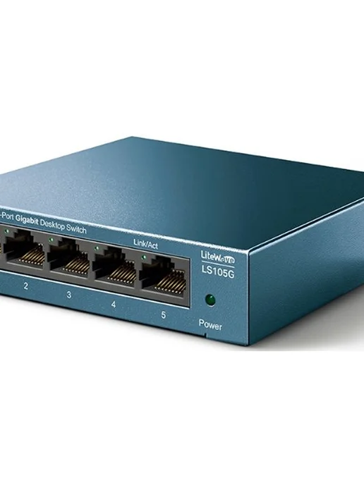TP-link Коммутатор LS105G неуправляемый 5 портов 10 100 1000Мбит с, 105 г, фото 3