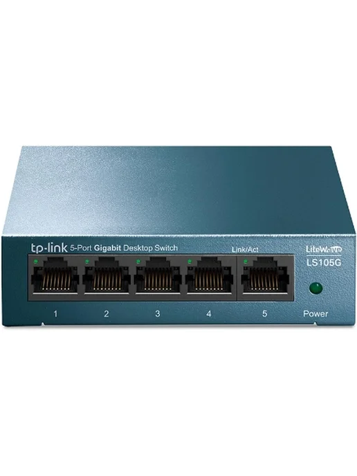 TP-link Коммутатор LS105G неуправляемый 5 портов 10 100 1000Мбит с, 105 г, фото 6