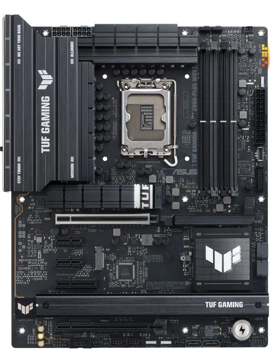 Материнская плата TUF GAMING Z890-PLUS WIFI Soc-1851 Intel Asus 961391169 купить за 58 120 ₽ в интернет‑магазине Wildberries