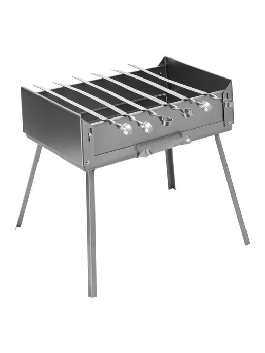 PALISAD Мангал-дипломат в сумке 410x280x125 мм 1,5мм+6шампуров 69538, 410x280x125 мм