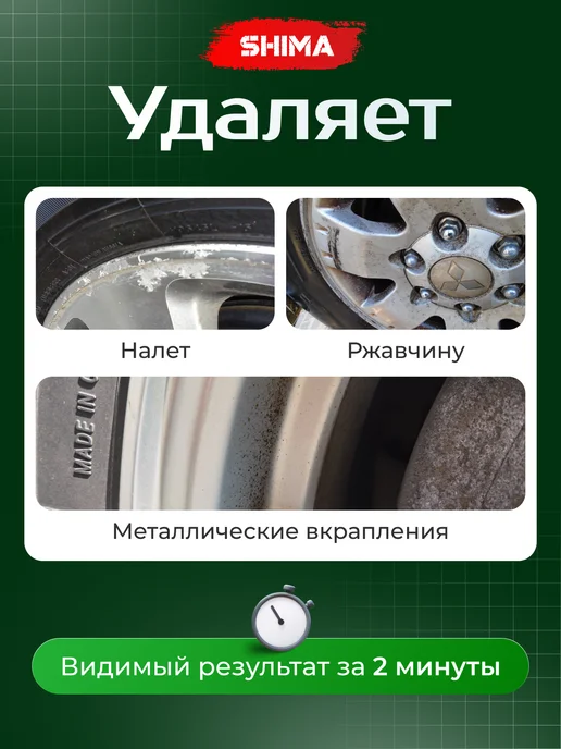 SHIMA Очиститель дисков и кузова DETAILER FERRUM BUBBLE GUM 5 л, 5 л, фото 7