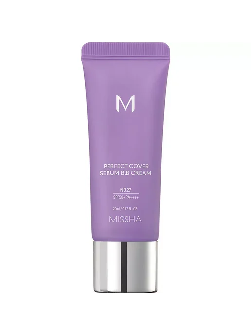 MISSHA Тональный BB крем М Perfect Cover Serum BB Cream с, бежевый