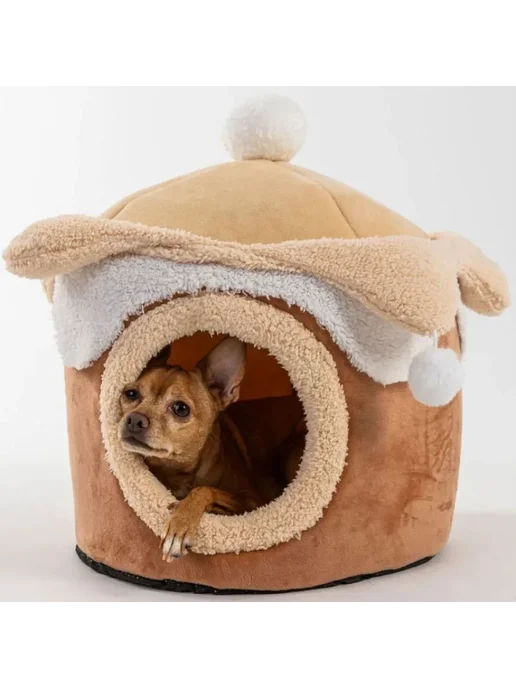 Домик для кошек и собак с игрушкой Family Pet 400х400х420, 400x400x420, фото 3