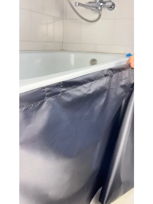 Darik 220х60 экран под ванну тканевый влагозащитный серый, 220x60, фото 4