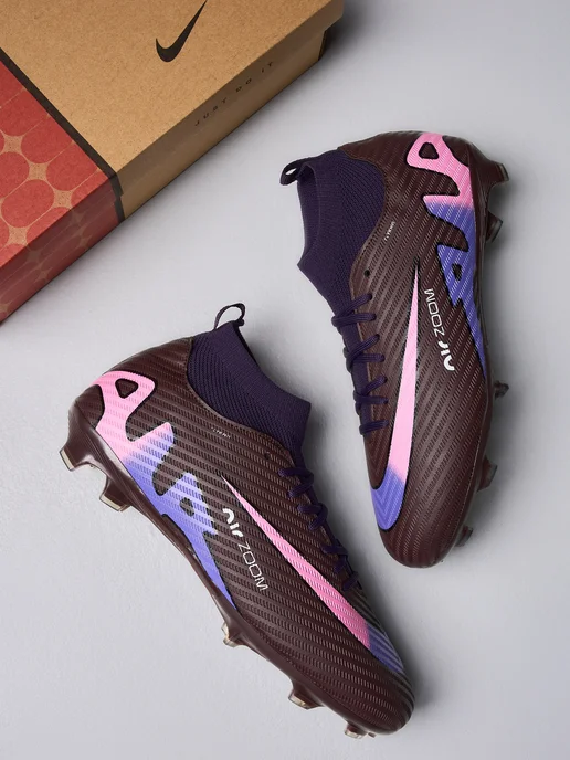 Nike Бутсы футбольные с шипами, синий