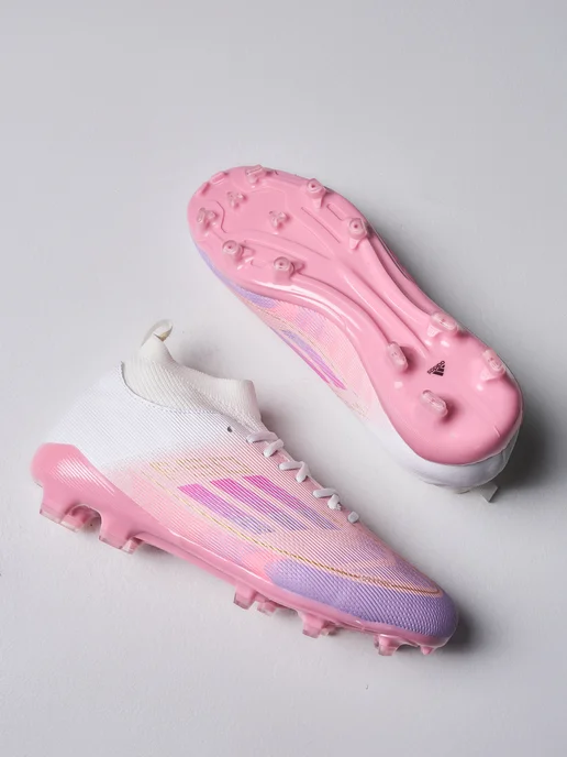 adidas Бутсы футбольные с шипами, белый, фото 2