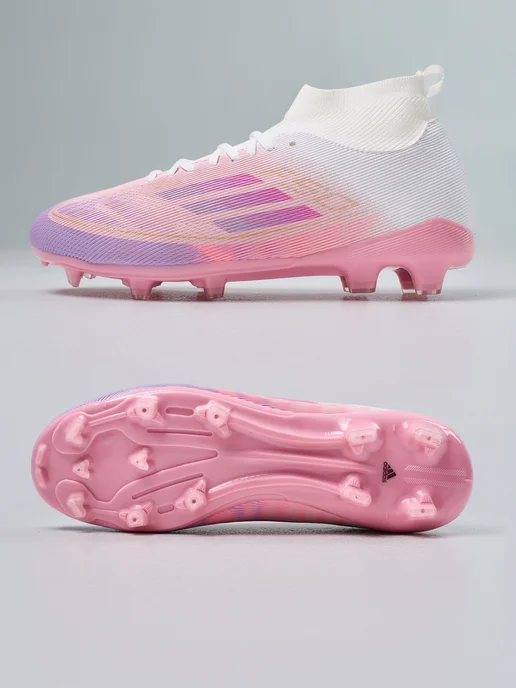 adidas Бутсы футбольные с шипами, белый, фото 7