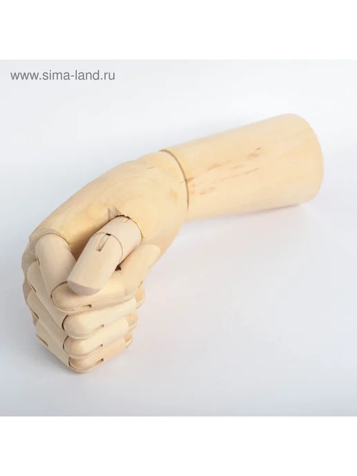 Деревянная рука для художественных работ, вариант, фото 4