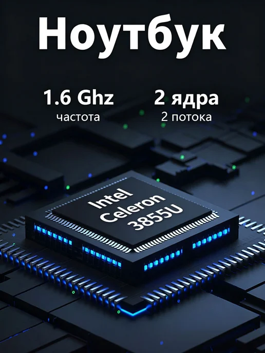Ноутбук 15,6 дюйма ОЗУ 32 ГБ SSD 2 ТБ для офиса и учёбы, 32 ГБ, 2 ТБ, фото 3