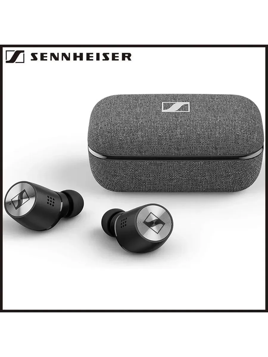 Sennheiser Наушники беспроводные с микрофоном, Bluet Черный
