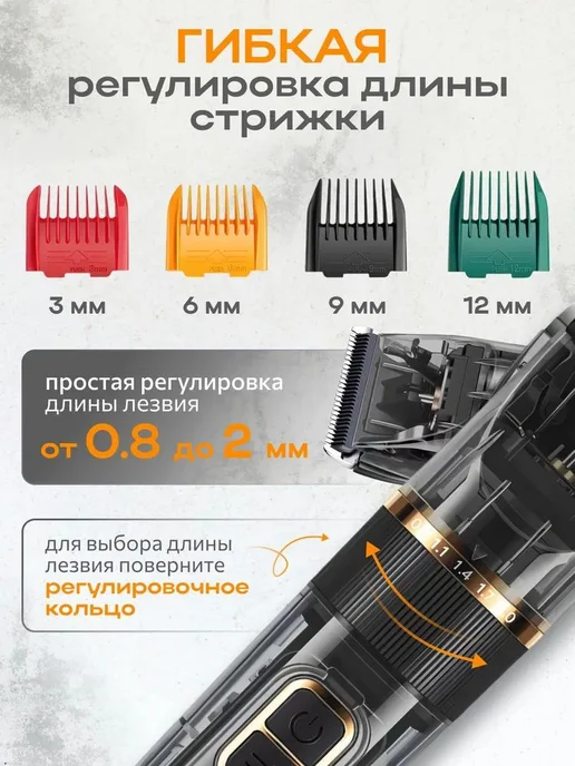 Машинка для стрижки собак и кошек, вариант, фото 3