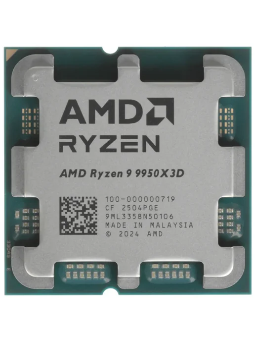AMD Ryzen Процессор Ryzen 9 9950X3D (100-000000719), вариант