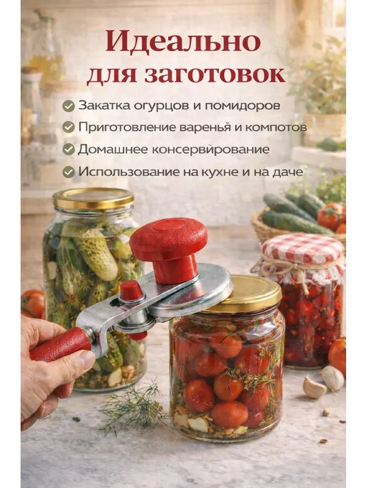 ПШ25 Закаточная машинка для банок ручная, серый, фото 3