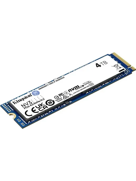 Kingston SSD накопитель для компьютера 4TB, 4 ТБ, фото 2