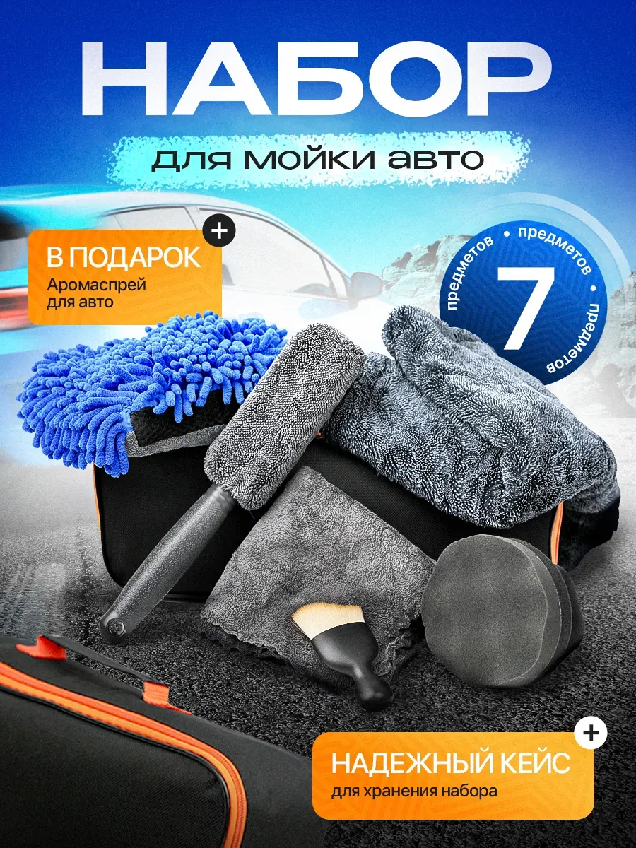 Подарочный набор автомобилиста для мойки