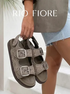 Rio Fiore Босоножки летние биркенштоки без каблука