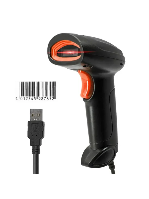 1D сканер штрих-кодов USB для бумаги и экран, вариант