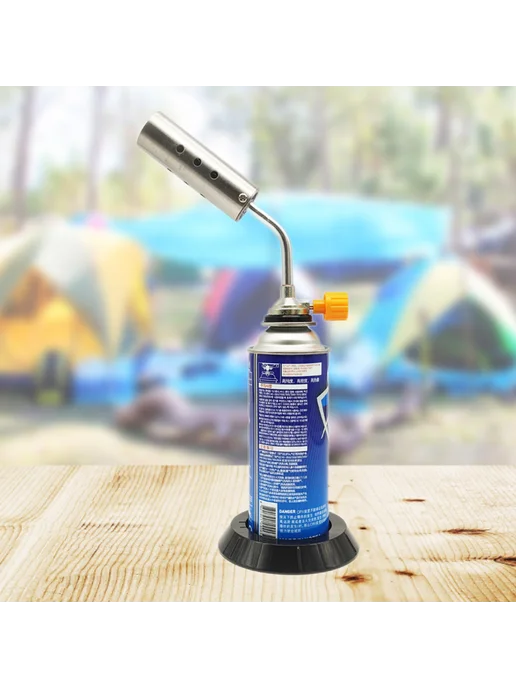 Газовая кассета Butane на ножке для бензина, фиксация, вариант, фото 7