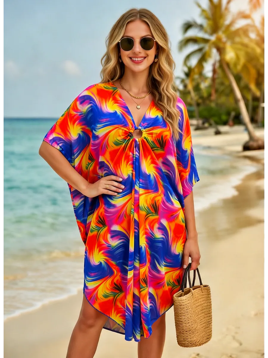 Туника пляжная oversize