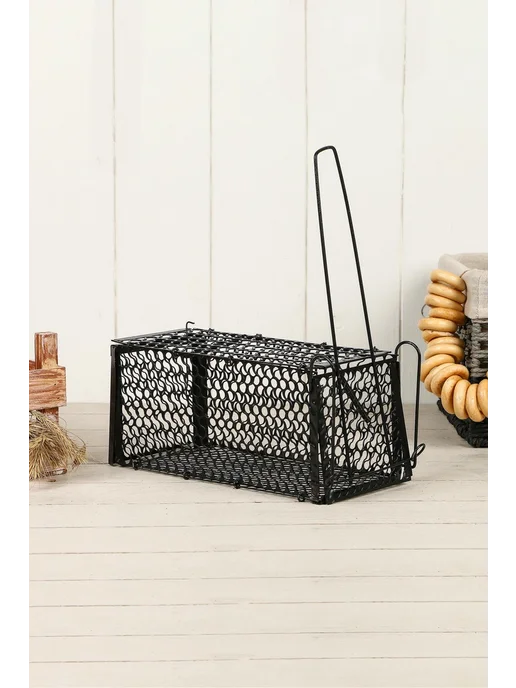 Нет бренда Металлическая крысоловка 24х12х12 см, 24x12x12 см, фото 6