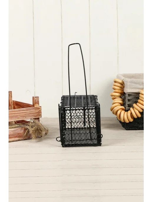 Нет бренда Металлическая крысоловка 24х12х12 см, 24x12x12 см, фото 8