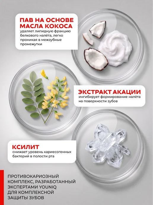 GRASS Зубная паста отбеливающая с дозатором YOUNIQ 230 мл, 230 мл, фото 3