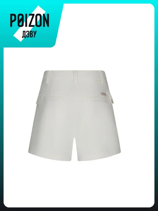 CALVIN KLEIN Шорты, белый, фото 4