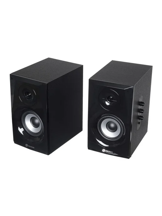Колонки Оклик OK-166 BT 2.0 черный 40Вт BT, 40 Вт, фото 5