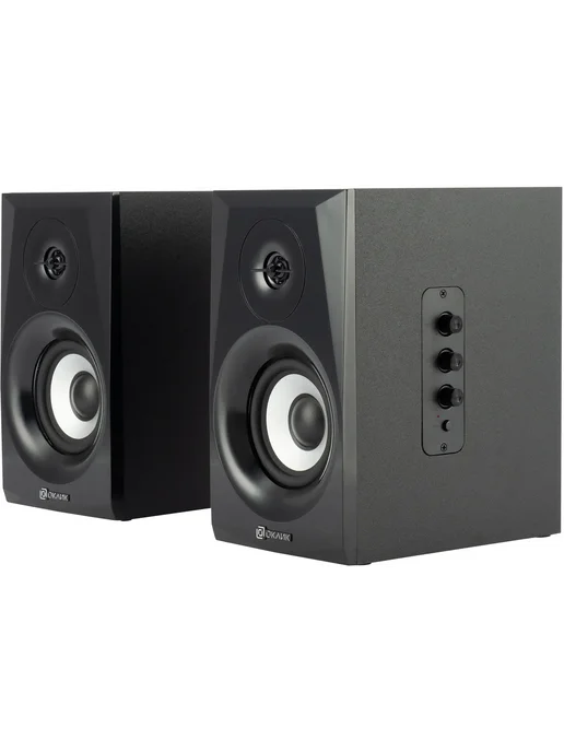Колонки Оклик OK-166 BT 2.0 черный 40Вт BT, 40 Вт, фото 6