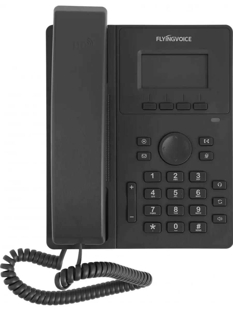 Телефон стационарный IP P10P черный