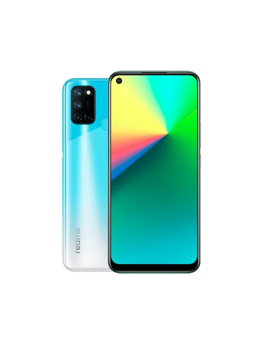 Смартфон realme 7I 4/64 ГБ, синий, фото 2