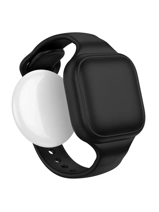 Huawei Компактный GPS-трекер с черным ремешком для поиска вещей, черный, фото 2